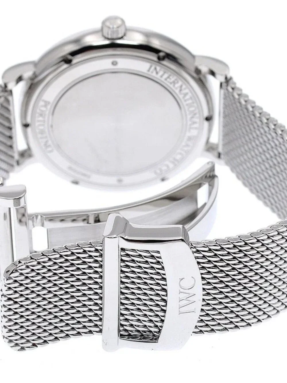 IWC SCHAFFHAUSEN Portofino IW356505 Date Silver Dial Automatic Men's_883524